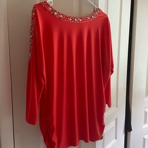 NWOT Susan Graver liquid knit top